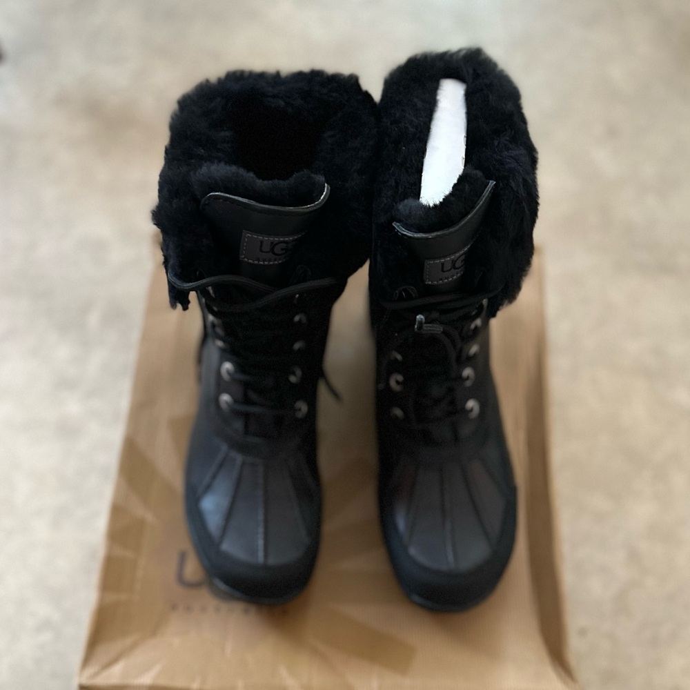 Brand New Men’s Ugg Butte Waterproof Leather Cold Weather Boots